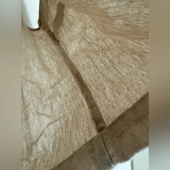 Square neck linen crop tank top (part of matching set - skort also available!) - Picture 4 of 6